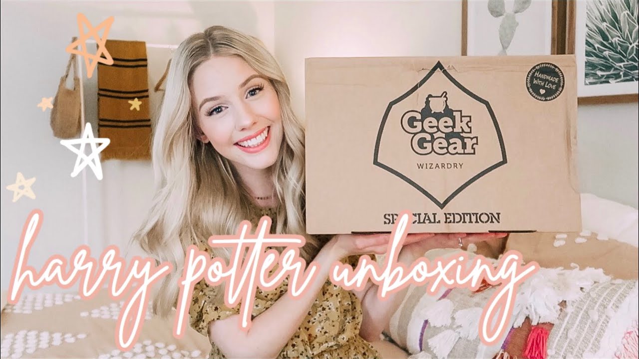 harry potter: geekgear wizardry special edition unboxing