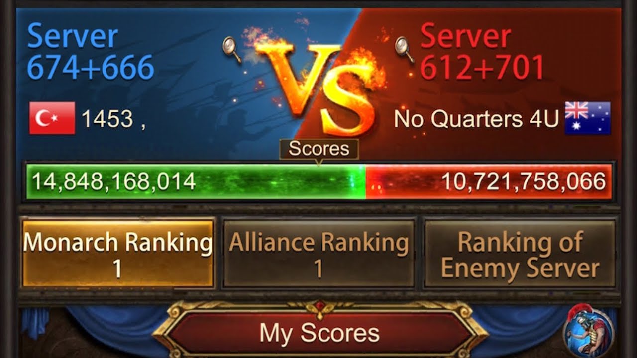 Evony SvS - most action we’ve gotten in months! s674 14A vs s612 NQG #evony #evonythekingsreturn