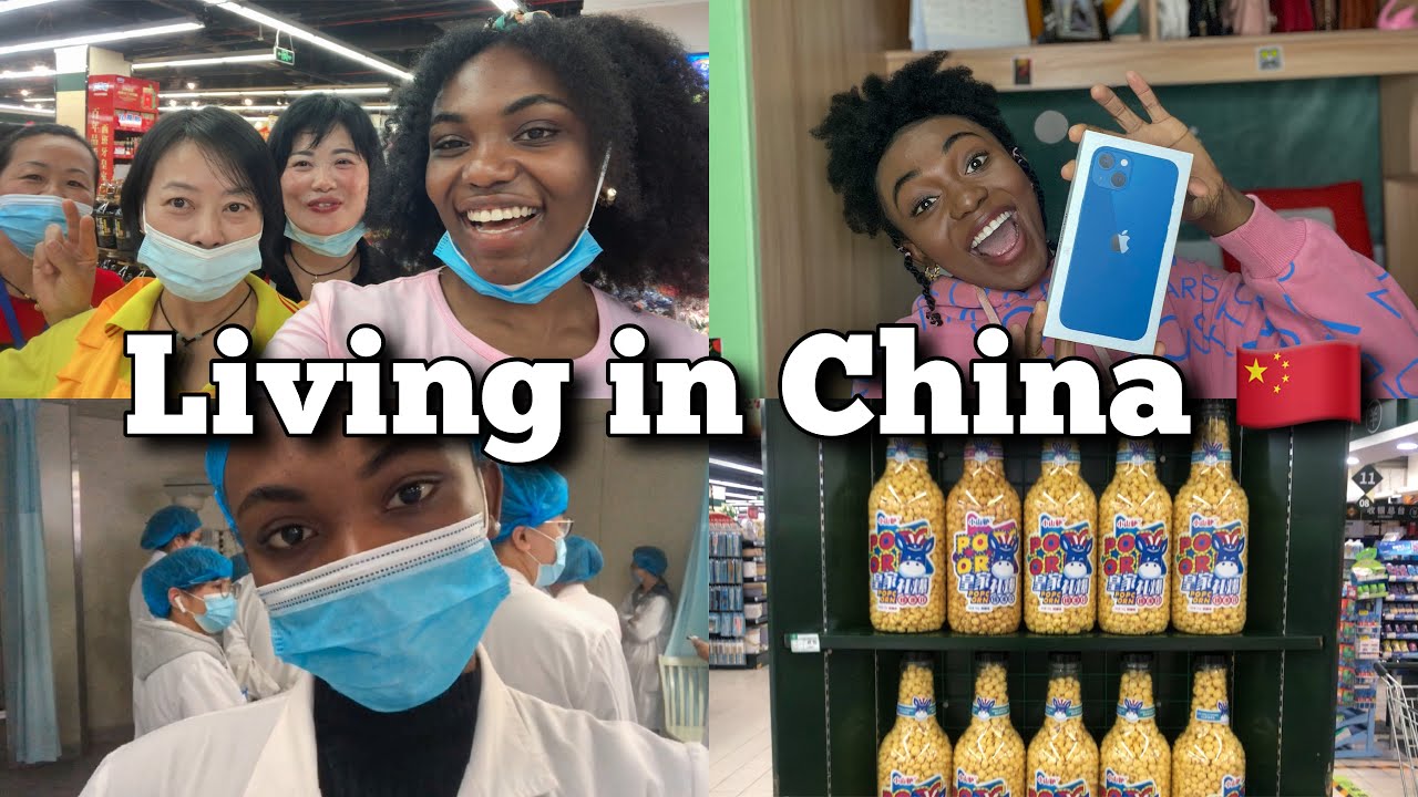 LIVING IN CHINA||Chinese taking pictures, Grocery shopping, iPhone 13 unboxing , clinical rotations