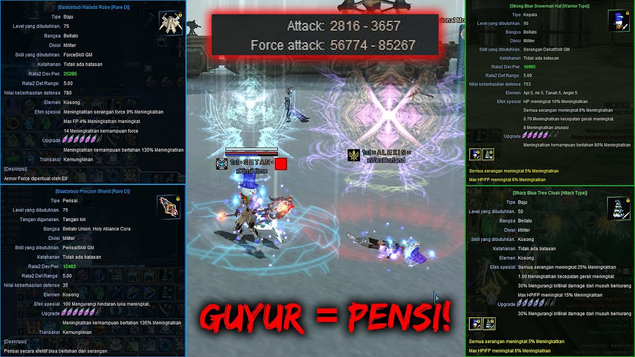 DIGUYUR KIMI HIME AUTO PENSI! CHAR MAGE RRD+6 TERKUAT DI RF REMASTERED!