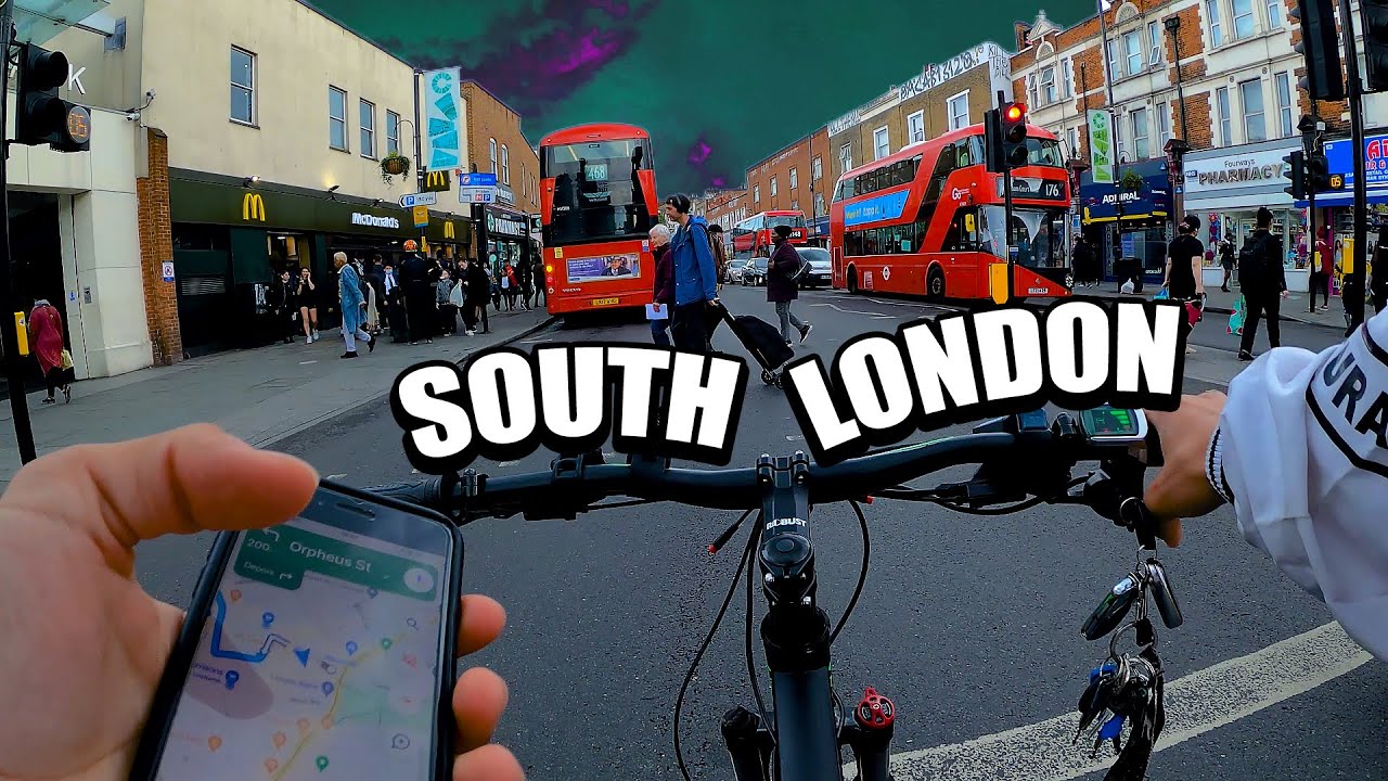 BIKE VLOG INDO ATÉ O BAIRRO MAIS PERIGOSO DE LONDRES
