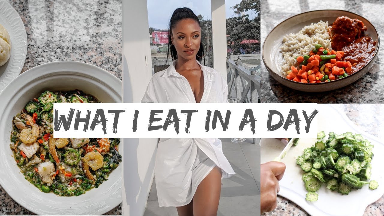 WHAT I EAT IN A DAY TO LOSE WEIGHT | NIGERIAN FOOD | NOOM REVIEW #ad