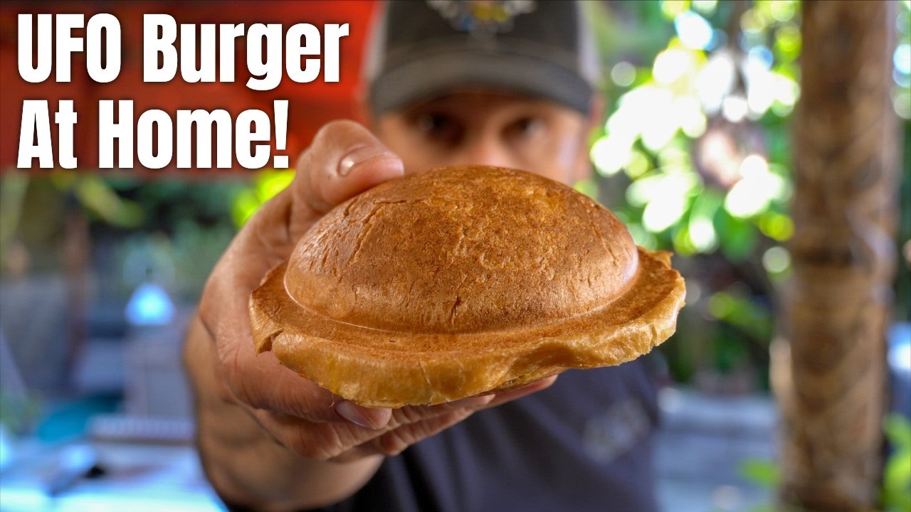 How To Make UFO Burgers At Home! | Ballistic Burgers