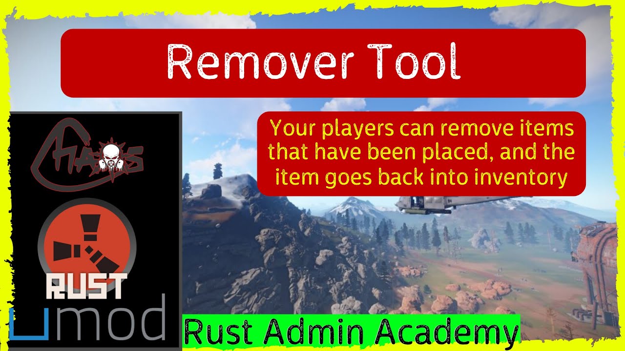 Rust Remover Tool How to Use/Install - Rust Admin Academy Tutorial