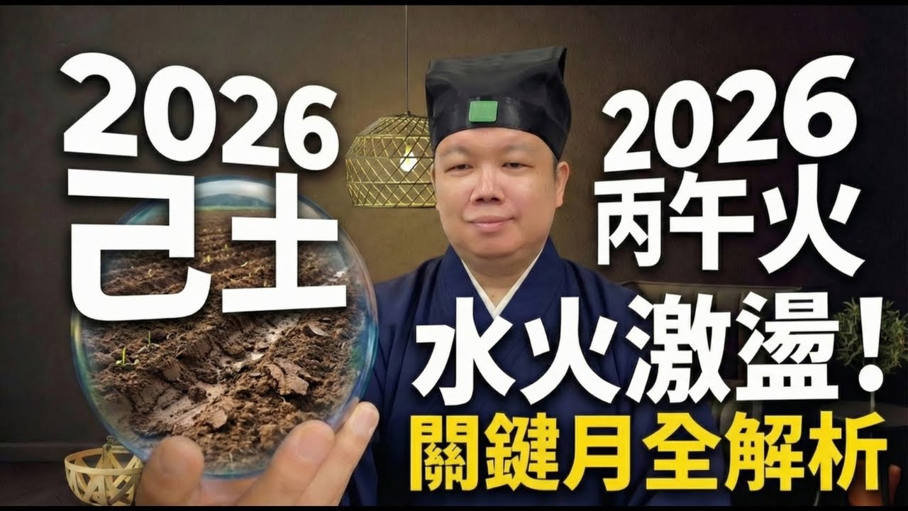 【字幕】己土 2026 流年完整指南：己土的十二月份全拆解，哪些月份是機會？哪些是危機？快來把握關鍵月！