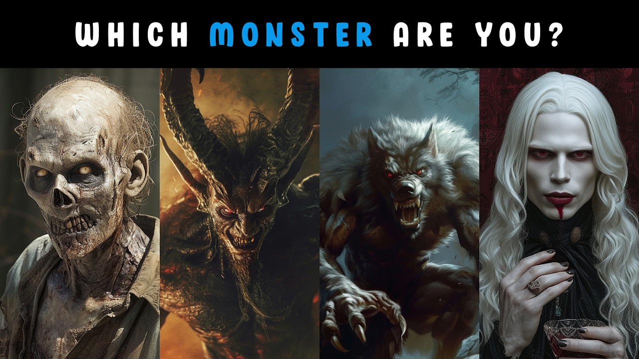 What MONSTER Are You? - Fantasy Personality Test Quiz