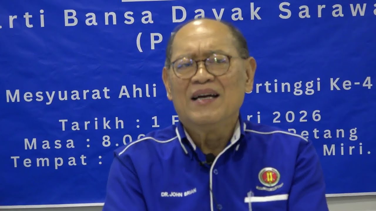Parti Bansa Dayak Sarawak (PBDS) -- Dr John Brian Anthony