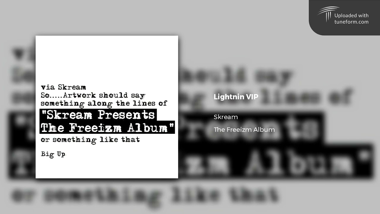 Skream - Lightnin VIP (Free Download) [Deep Dubstep]