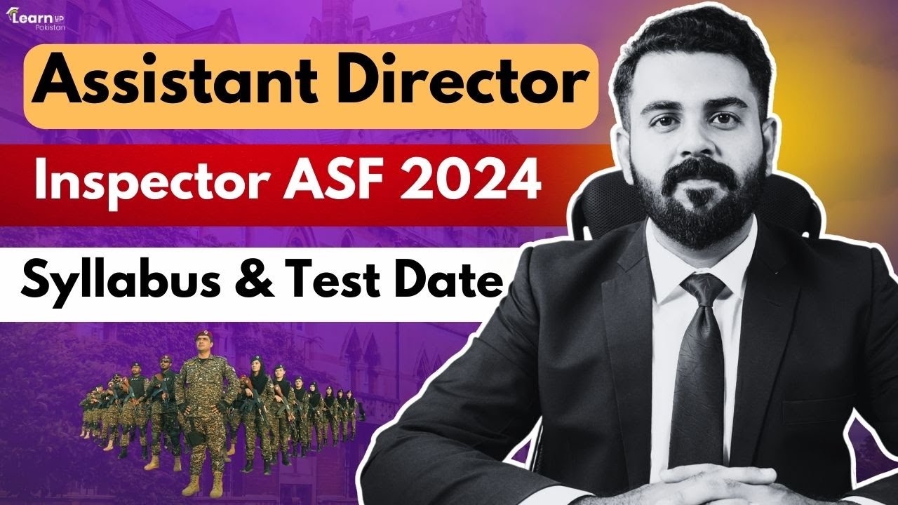 Assistant Director and Inspector ASF Jobs and Test Syllabus | AD & Inspector ASF