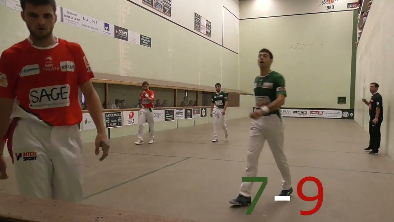 Challenge du Labourd Mendionde 2022  -Demi-finale - Héguy-Sanchez contre Echeverria-Iphar