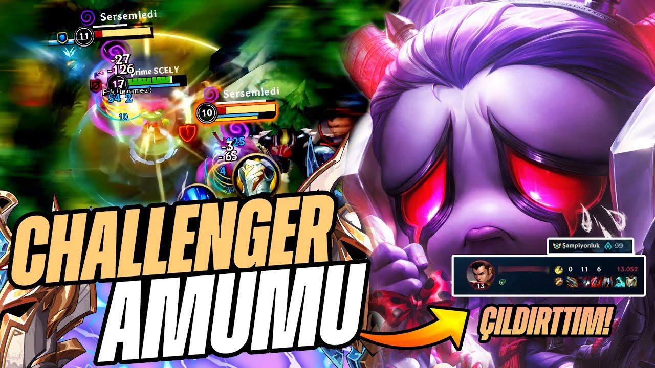 İMPARATOR ELO ORMANCIYI &Ccedil;ILDIRTTIM (0-11) - Wild Rift