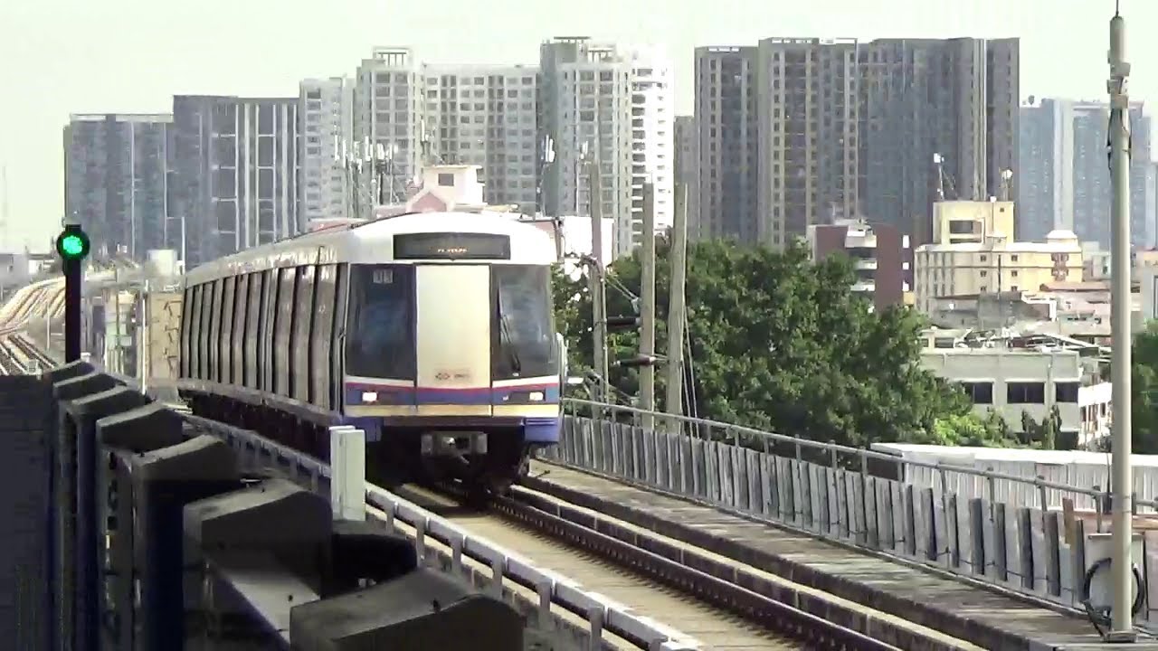 Thailand 2023-Bangkok MRT+Red Line Trains at Taling Chang, Bang Khun Non, Bang Bamru, Bang Sue Grand