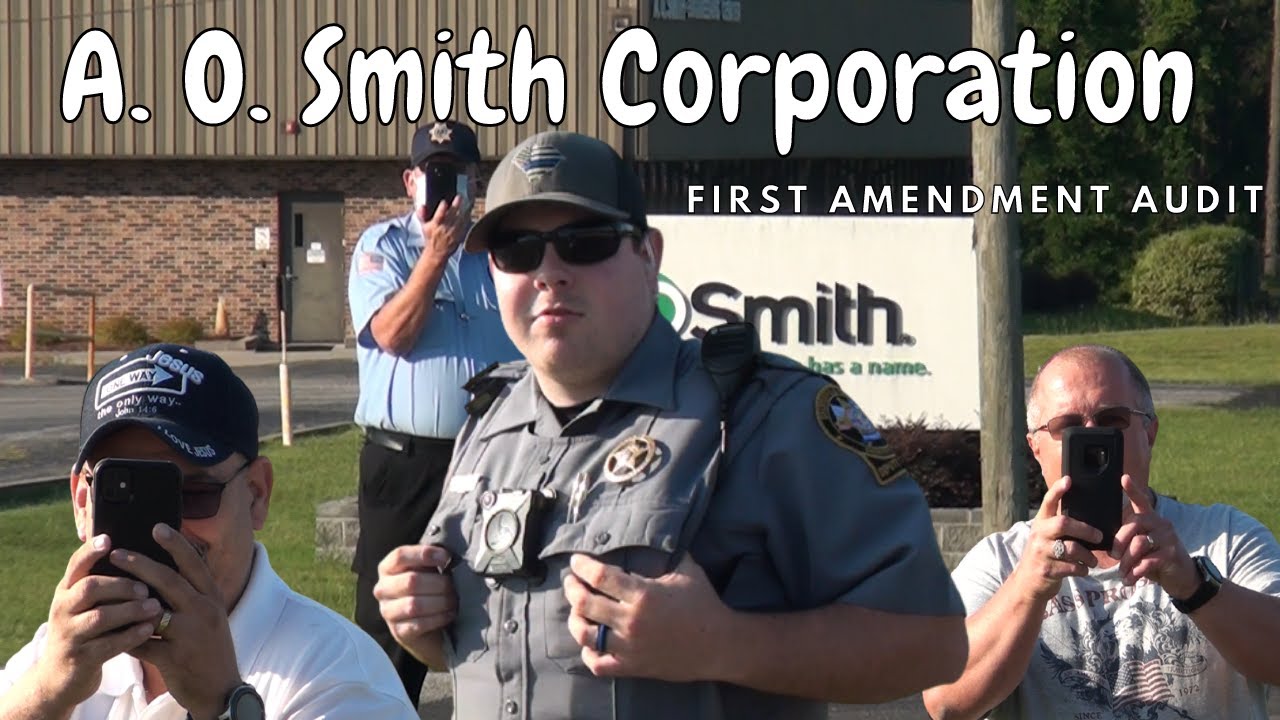 A. O. Smith Corporation First Amendment Audit! McBee SC