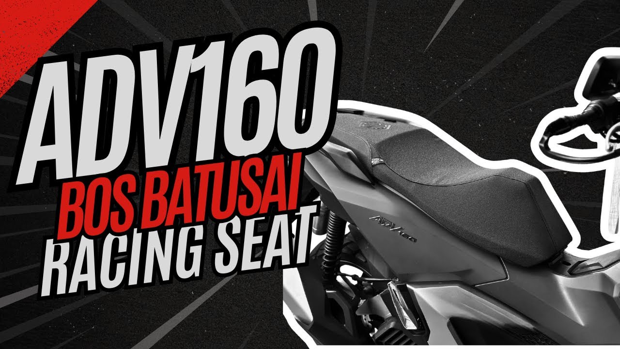 ADV160 + BOS BATUSAI RACING SEAT
