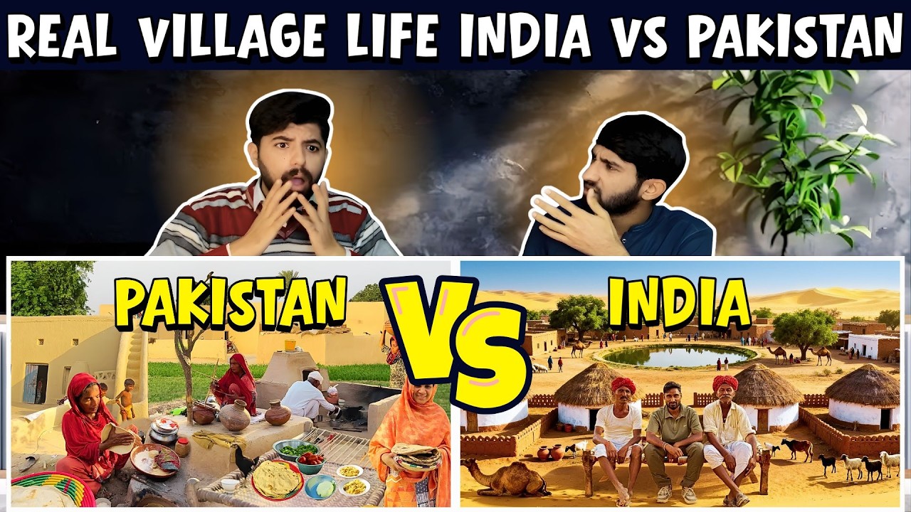 Pakistani Reaction On Pakistan vs Indian Village Life Comparison | ज़िंदगी 🔥