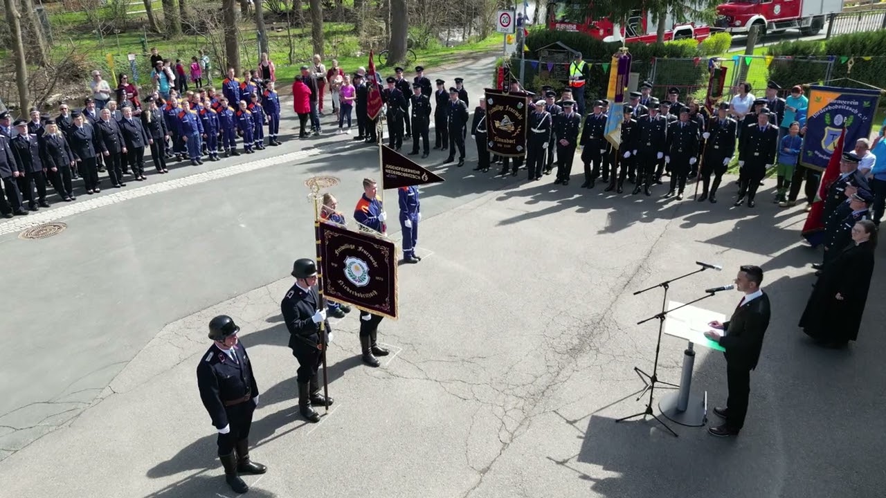 Fahnenweihe Niederbobritzsch 12 04 25