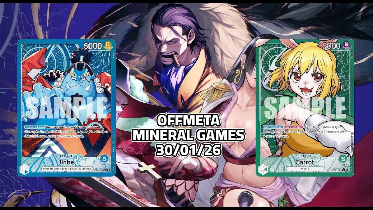 Carrot (OP08) VS Jinbe (OP14) | LGS Semanal OFFMETA | 30/01/26