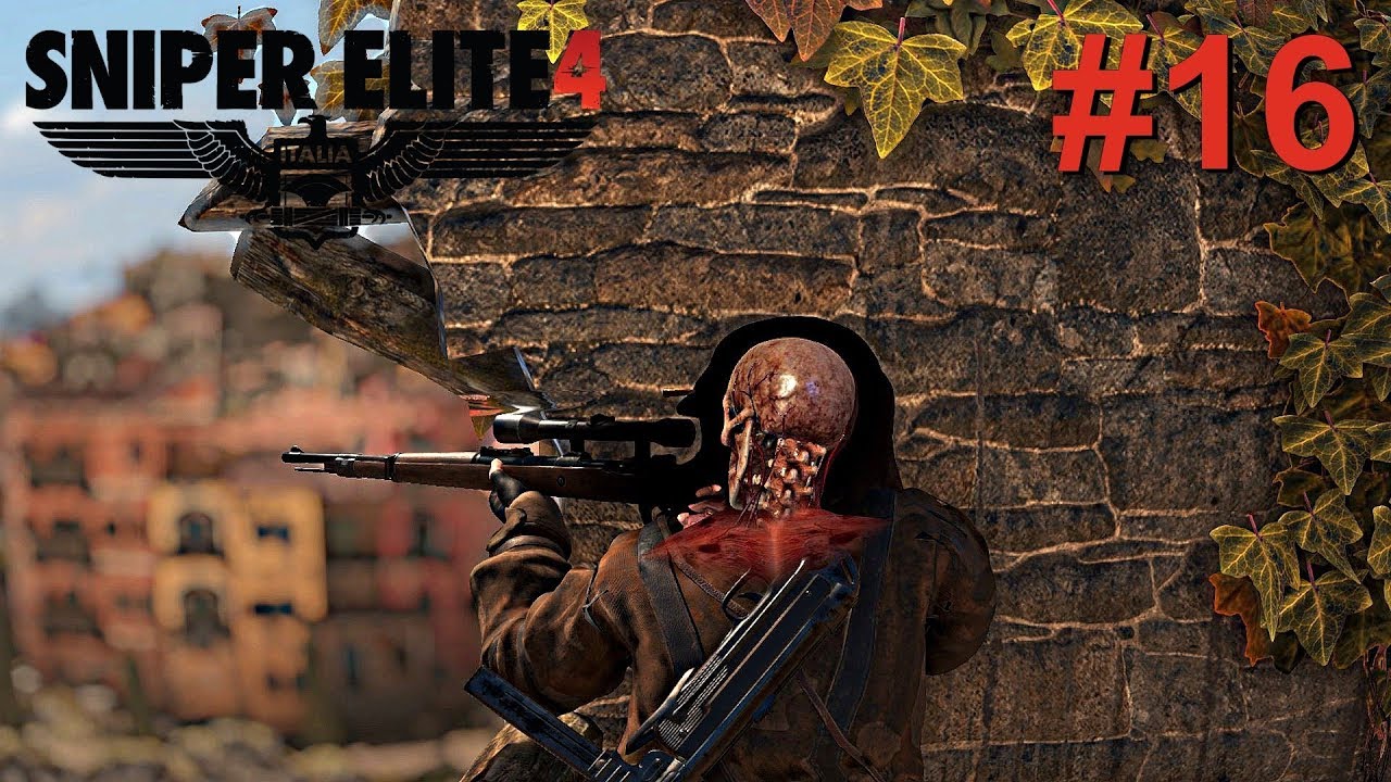 Sniper Elite 4 (co-op) - Overwatch mission: Railyard