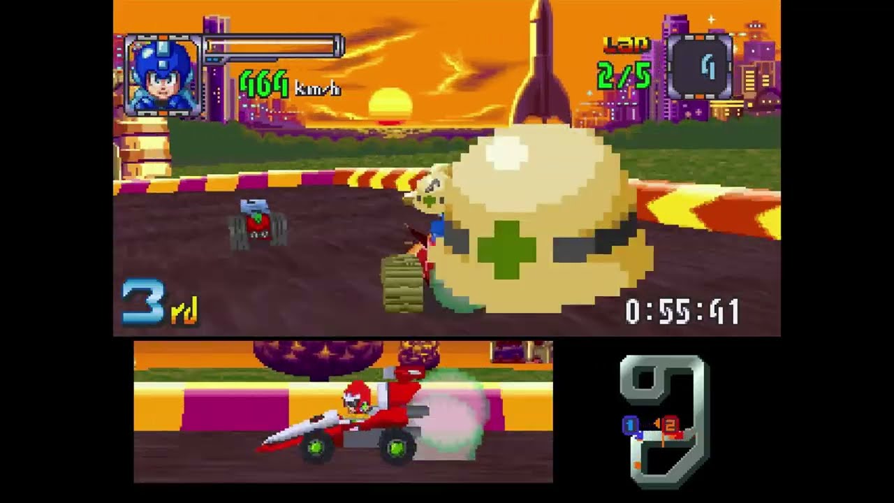 Mega Man: Battle & Chase - Grand Prix Lap 2