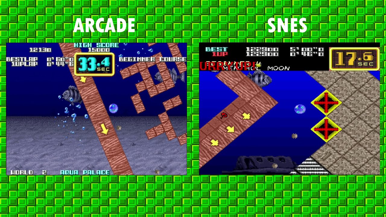 Arcade Vs SNES - Cameltry