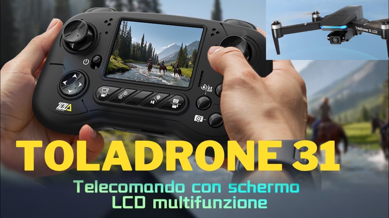 TOLADRONE 31 - Unboxing e Improvviso Volo Casalingo! 📦🛸
