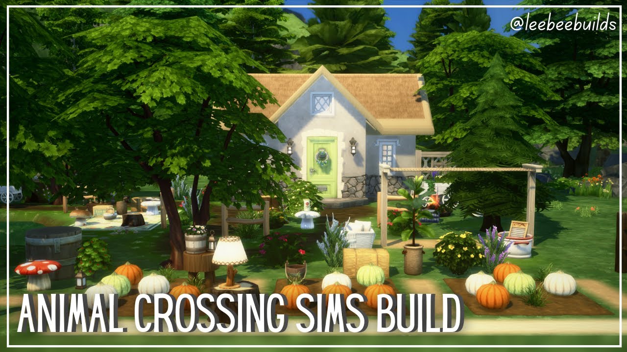 animal crossing but in the sims 4 | #Sims4CottageLiving