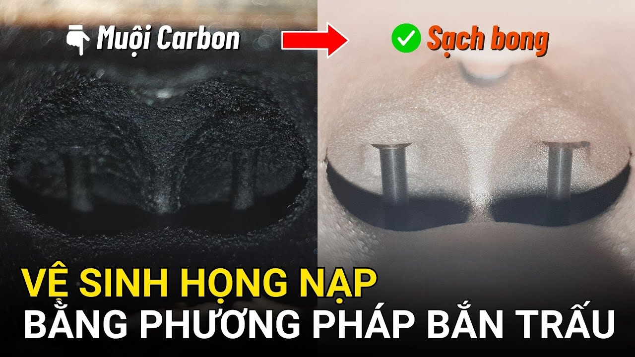 Bắn Trấu Vệ Sinh Họng Nạp, Cổ Hút, Xupap Máy Xăng I Hunter Mai Linh Thái Nguyên