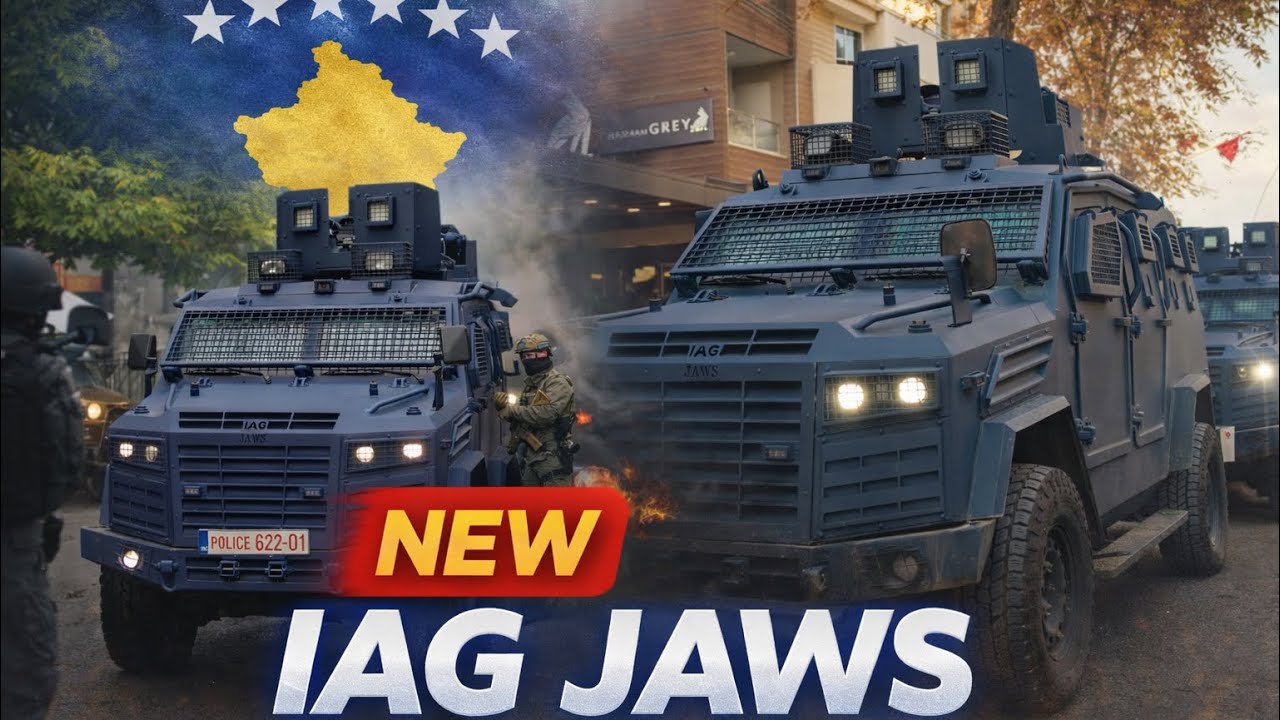 Kosovo police new IAG JAWS apc - 2024 🇽🇰🇦🇪