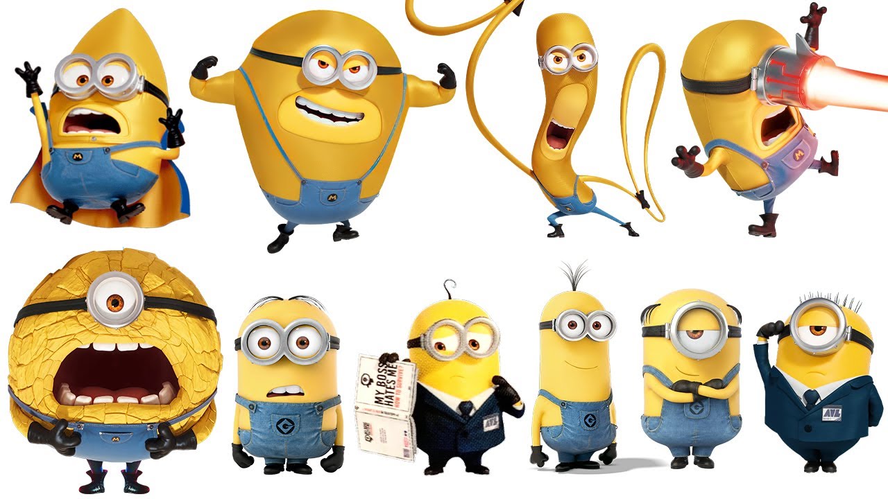 Niveles de Poder de los Minions (Mega Minions, Mi villano favorito 4)