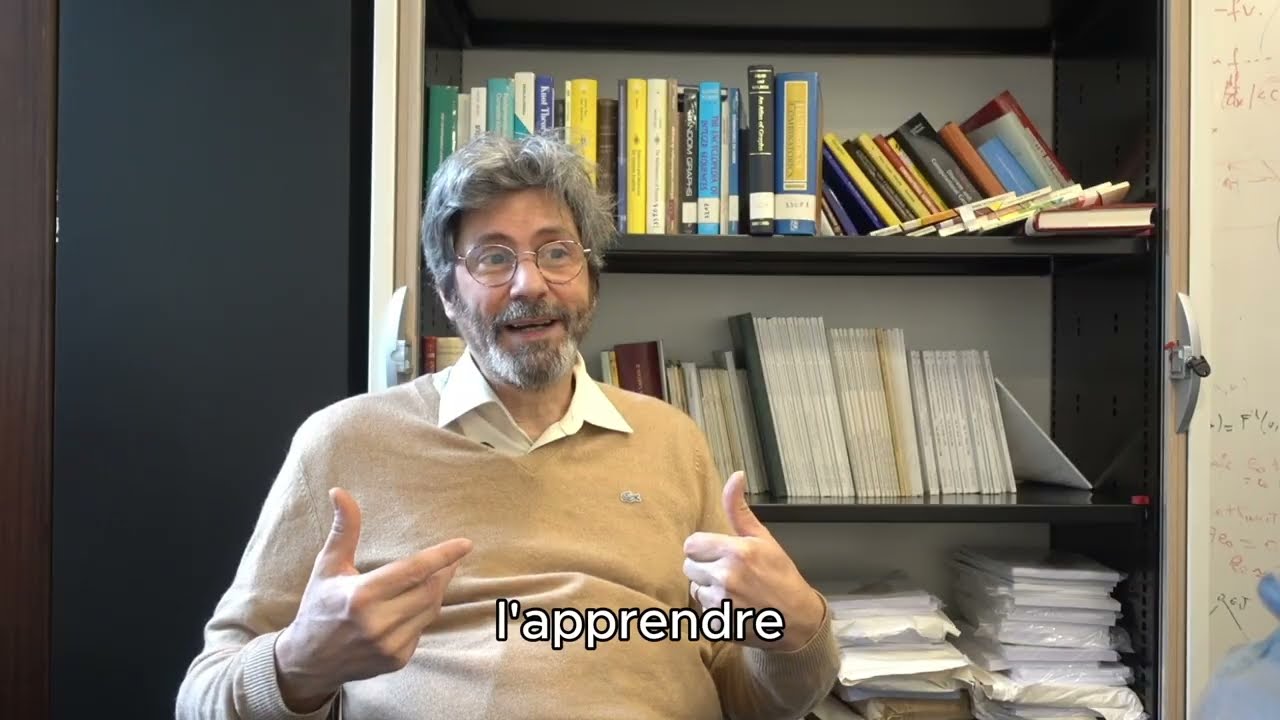 🎬 Patrice Ossona de Mendez nous parle de systèmes complexes et de graphes