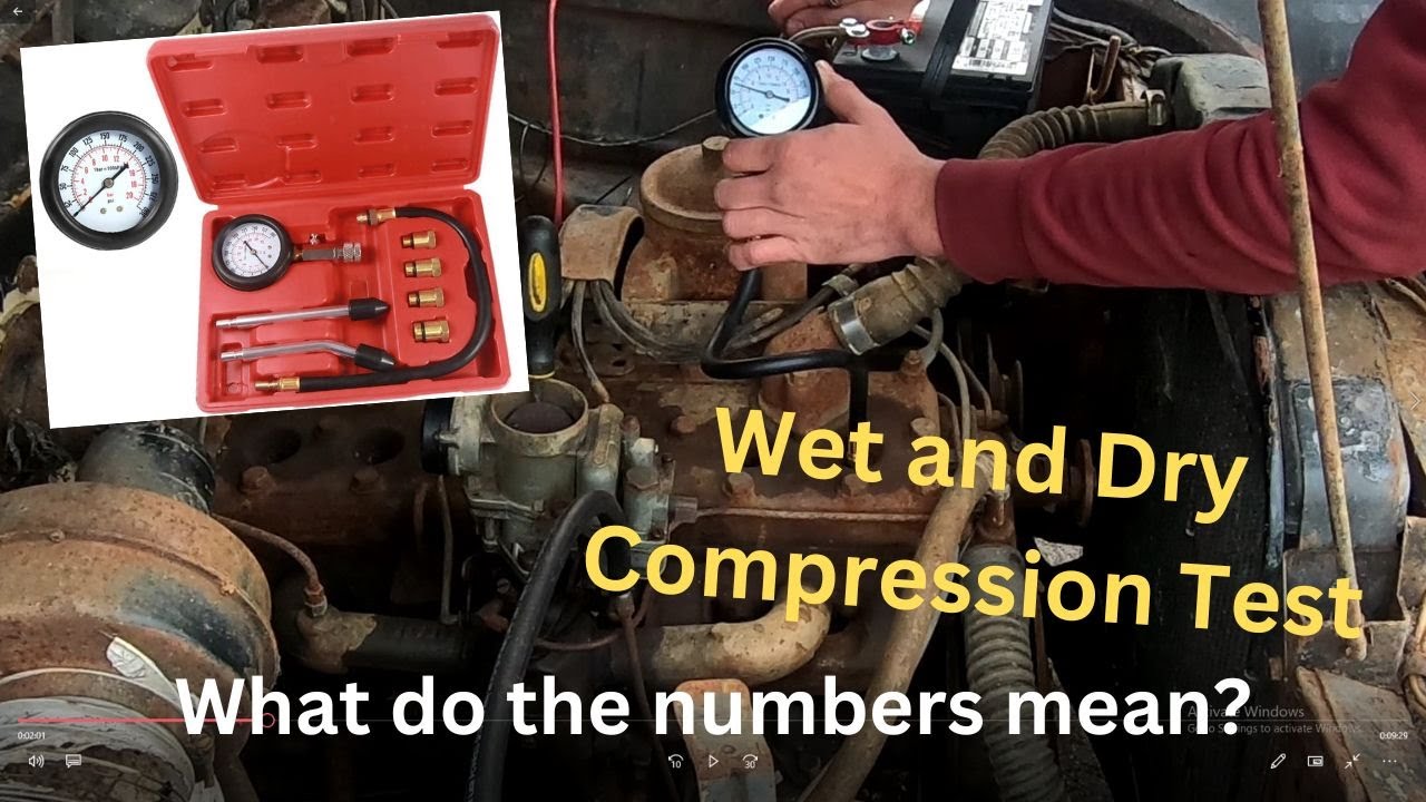 How to do a Compression Test using $20 Amazon Tester