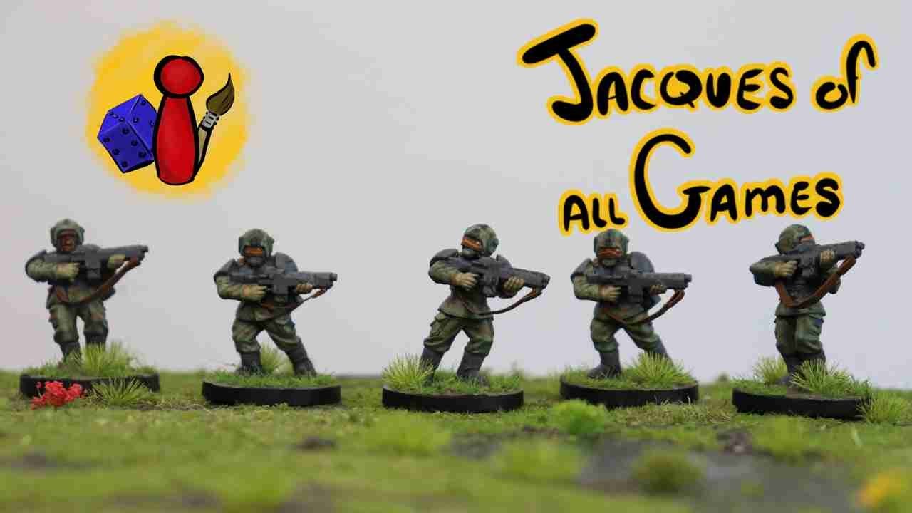 Making Davion Infantry from Battletech by using Warhammer 40k models!