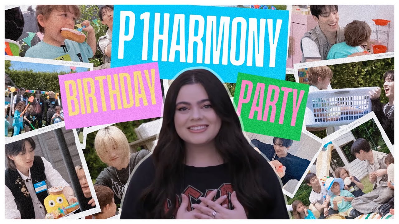 The sitcom vibe | P1Harmony plans the BEST bday party for a kid with Hello82 REACTION