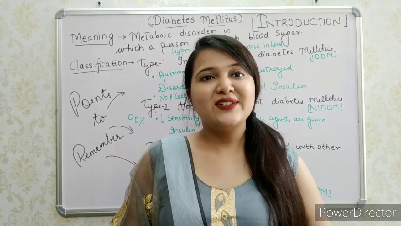 Diabetes mellitus || Introduction || Types || explanation in hindi || part 1