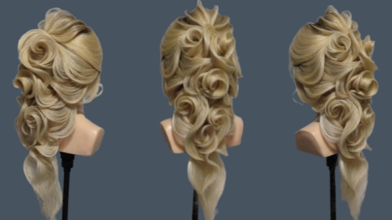 Step by Step to create a beautiful and special hairstyle