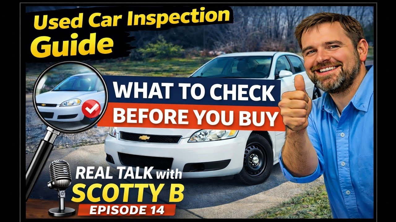Used Car Inspection Guide: What to Check Before You Buy! Real Talk with Scotty B. Episode 14