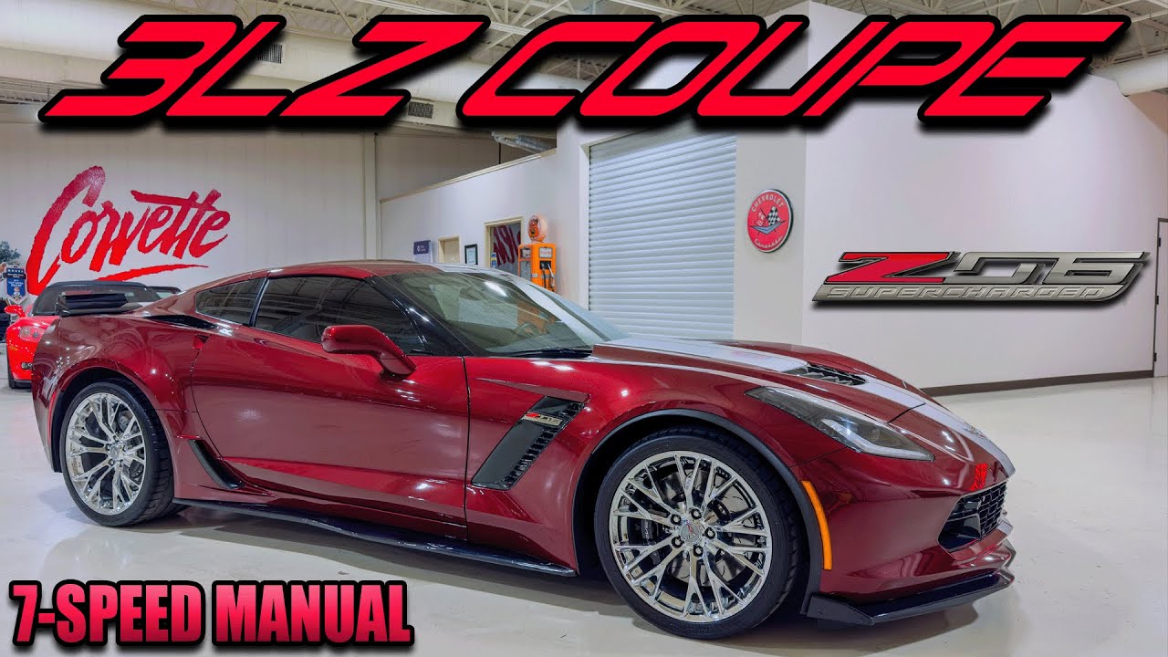 2019 Long Beach Red 7-Speed Manual C7 Z06 at Corvette World!