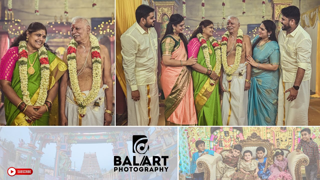 Bheemaratha Shanti | 70th Wedding | Thirukadaiyur Temple | Balaart Photography