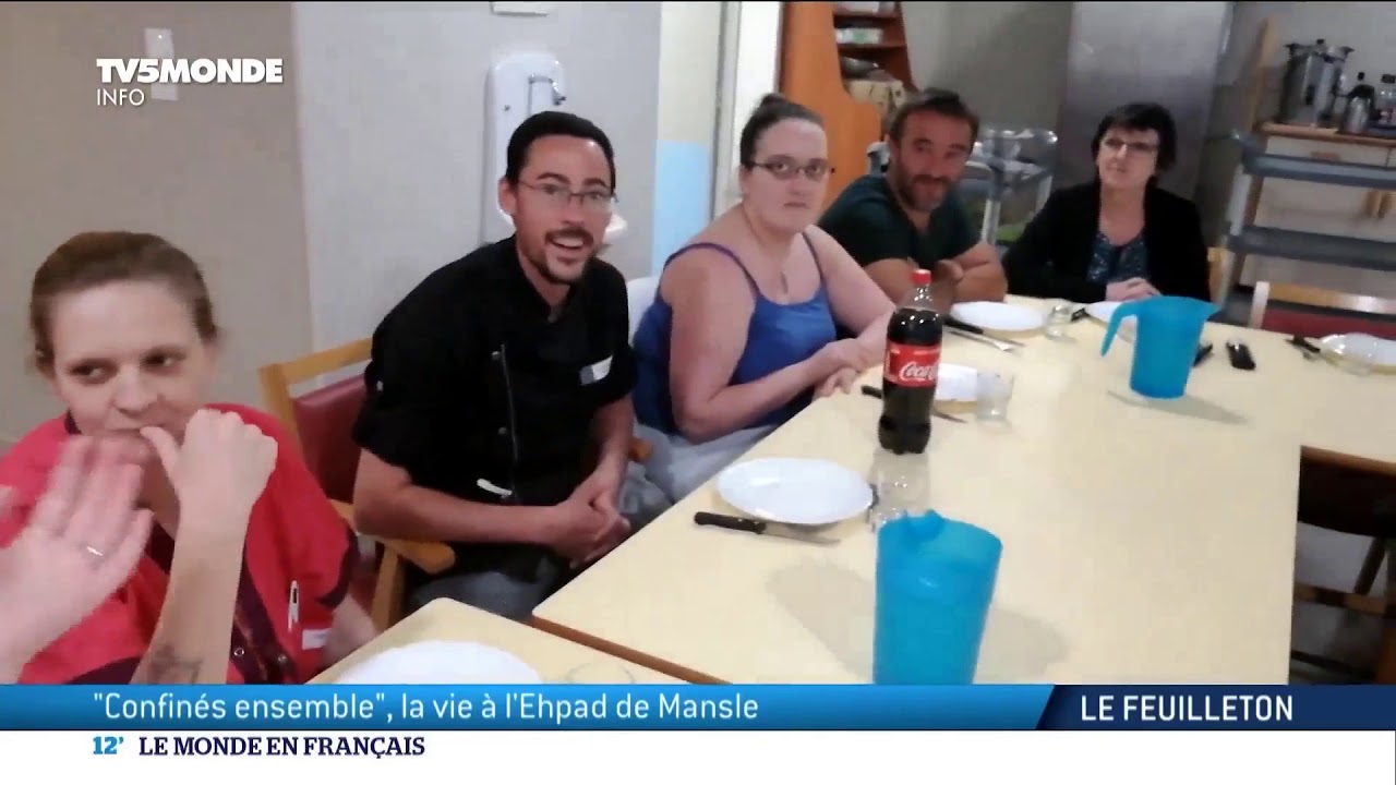 [Confinés ensemble] à l'Ehpad de Mansle, en Charente