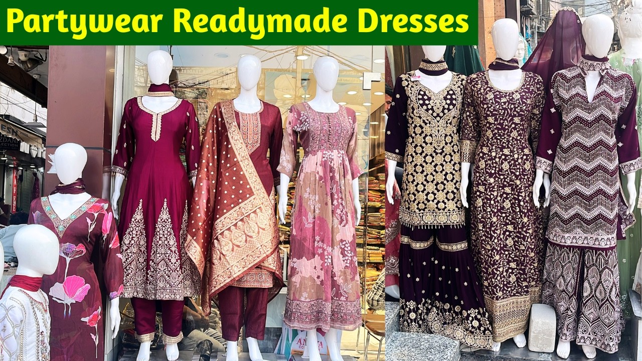 Exclusive Bridal Partywear Palazzo Gharara Readymade Dresses Materials Semi-Stitched Suits Free Size