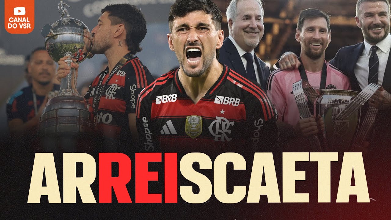 ARRASCAETA BATE MESSI E É O REI DA AMÉRICA