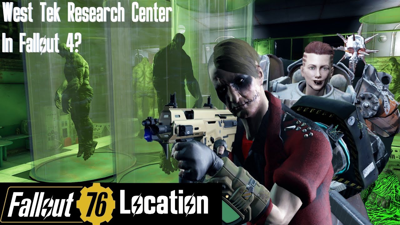 Fallout 76 Location In Fallout 4? | West Tek Research Center