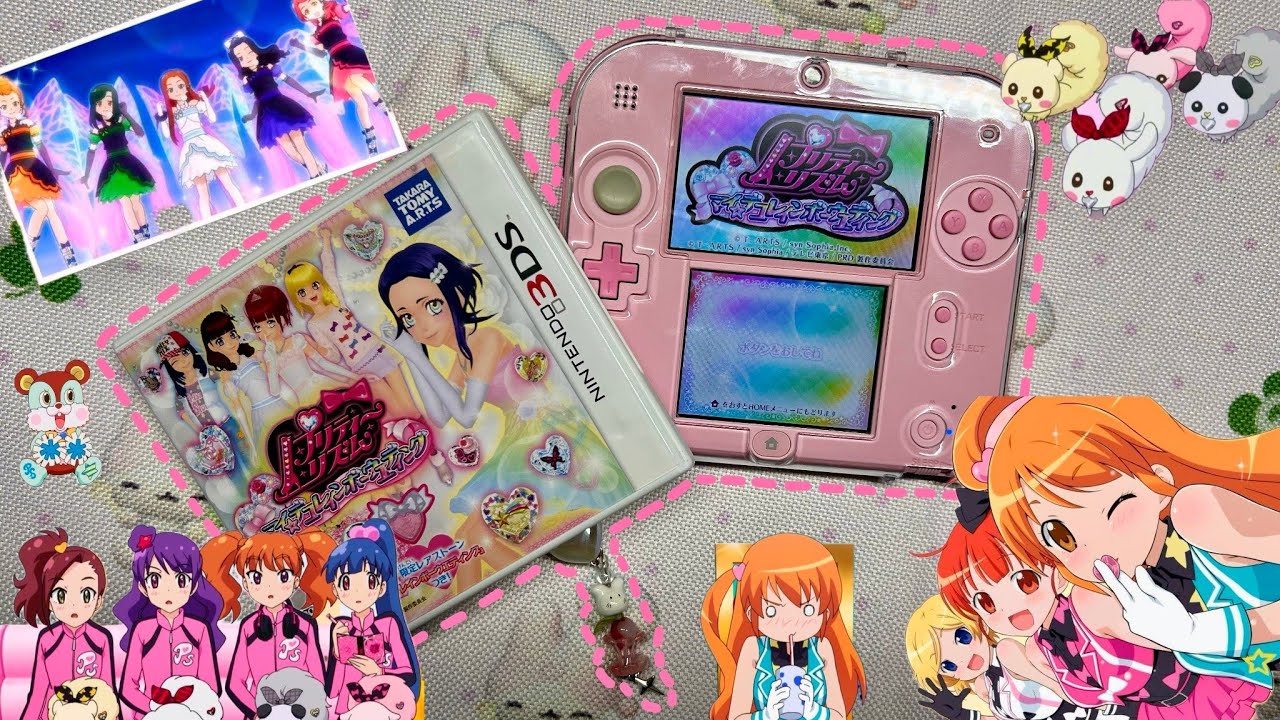 닌텐도 3ds 프리즘스톤 마이데코 레인보우웨딩 플레이 | 닌텐도 2ds 식빵 핑크 | 프리티리듬, 프리즘스톤
