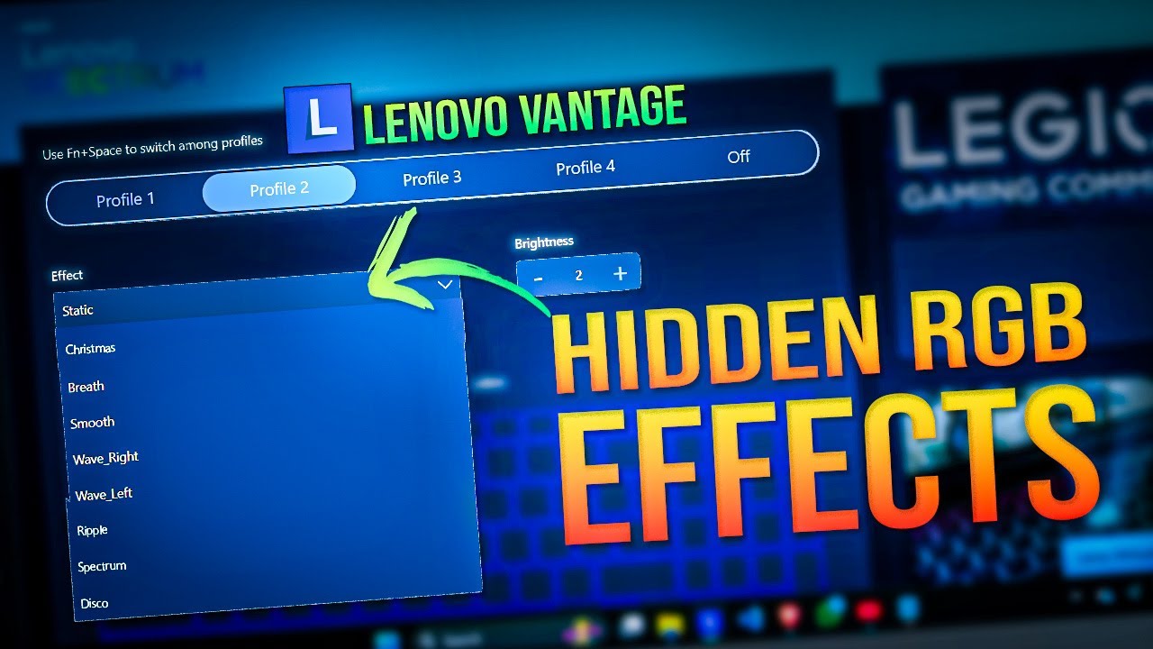 How to Unlock More RGB Effects in Lenovo LOQ | Hidden Features | MaXton Labs