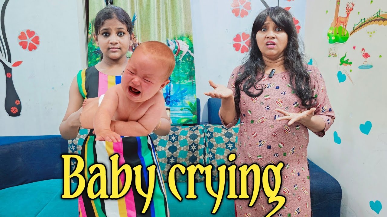 குழந்தை அழுவது என்ன பண்ண | comedy Entertainment video | Prabhu Shorts