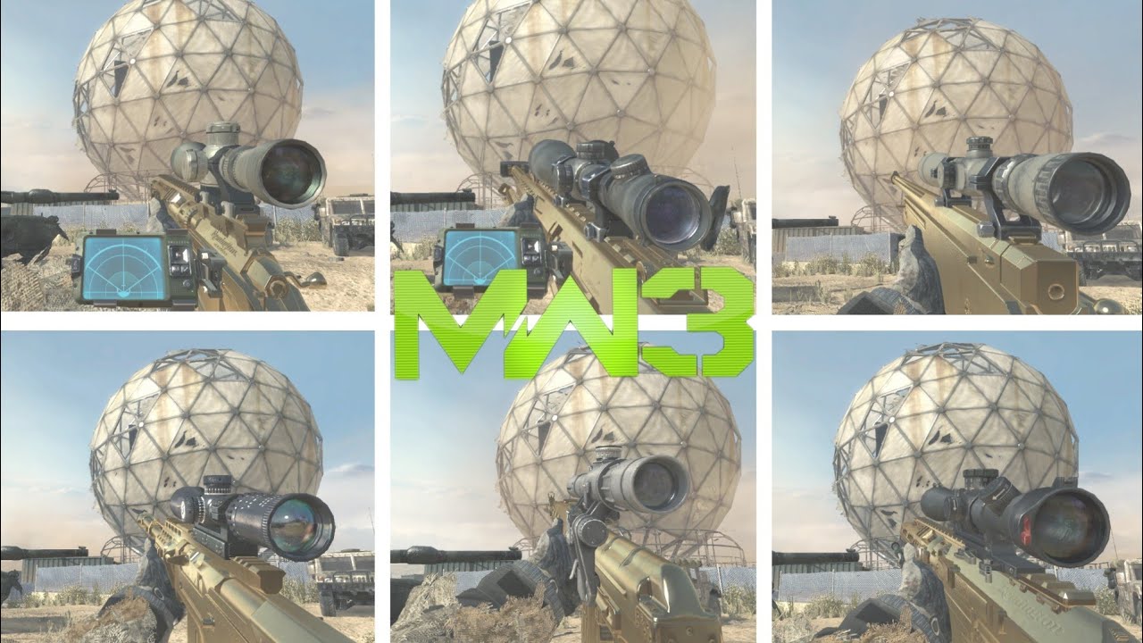TOUS les SNIPERS de MW3 en 1 seule vidéo 