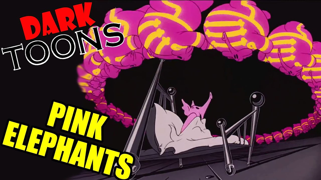Pink Elephants - Dark Toons
