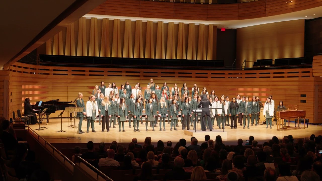 Let the River Run by the Havergal Senior Choir