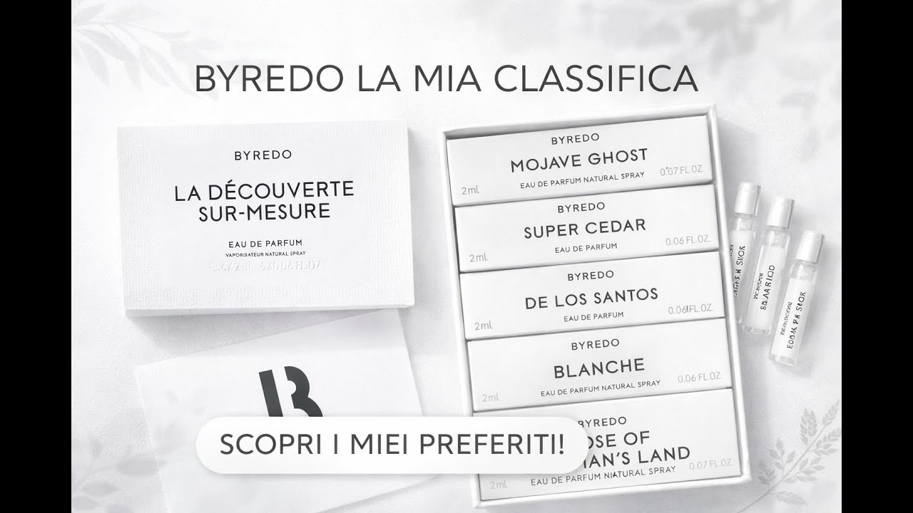 Byredo la mia classifica