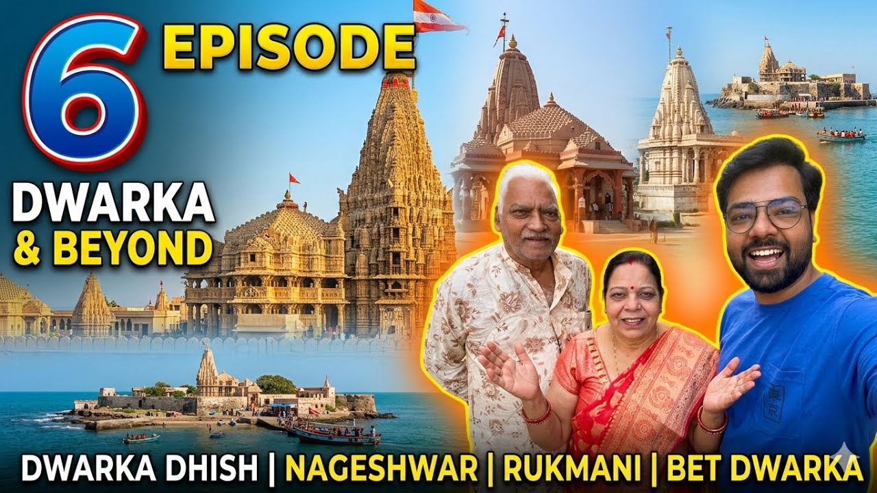 EP 6- The Ultimate Dwarka Darshan: Nageshwar Jyotirlinga & Bet Dwarka Adventure!